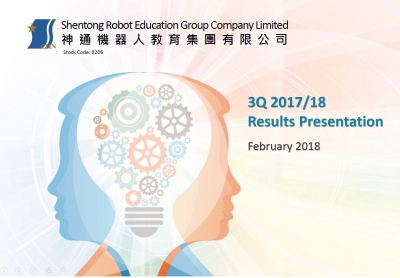 3Q 2017/18 Results Presentation
