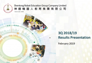 3Q 2018/19 Results Presentation